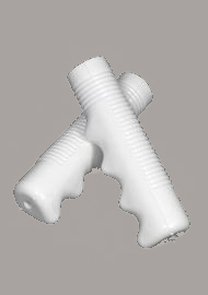 Bicycle Handlebar Grip Flexon 7/8 WHITE