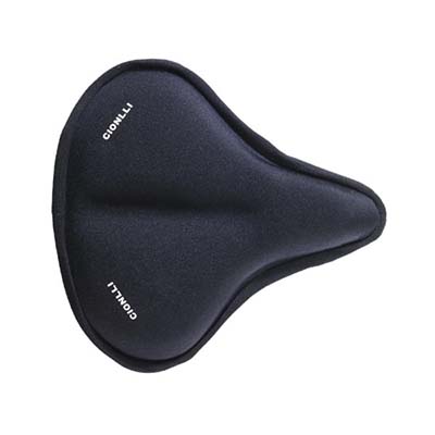 Memory Foam Bicycle Seat Cover 11-1/2" x 11-1/4"