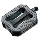 Bicycle Pedals for Cruisers PP Resin, Non-Slip, 1/2" Spindle