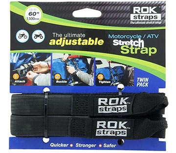ROK 42" Adjustable Stretch Strap Black