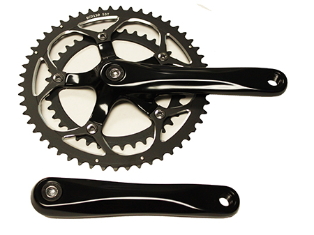 Road Bike Crank Set Double 39/53T-175mm 9-12 Speed