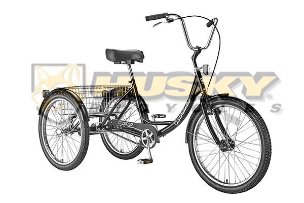 HUSKY 24" T-124C INDUSTRIAL TRICYCLE - IN STOCK