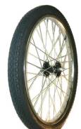 Heavy Duty Wheel 26x2.125 T-326 Steel Front w/Solid Tire