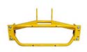 Husky T-326 Tricycle Rear Frame, Yellow