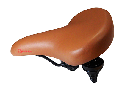 HUSKY Bicycle Saddle 10"x10-1/2" Brown