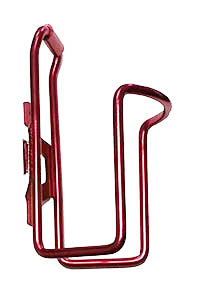 Bicycle Water Bottle Cage Alloy Anodized Red