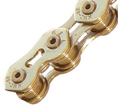 KMC Bicycle Chain K1SL Super Lite Kool Chain Gold