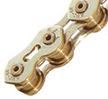 KMC Bicycle Chain K1SL Super Lite Kool Chain Gold