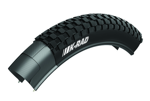 BICYCLE TIRE 20 X 1.95 K-RAD K905 BLACK