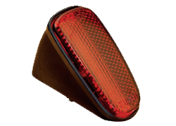 Bicycle Rear Fender Reflector Red