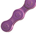 KMC Bicycle Chain 1/2 x 1/8 x 112L Purple