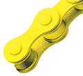 KMC Bicycle Chain Z410 1/2x1/8 112L Yellow