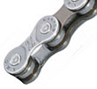 Bicycle Chain 7/8-Speed 1/2 x 3/32 Black/Silver