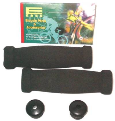 Bicycle Foam Grip Set with Plugs