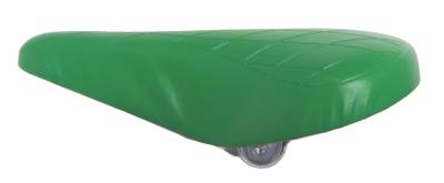 Bicycle Saddle BMX Quilted Vinyl Green