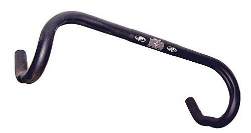 Road Bicycle Handlebar  AL2014 26.4x440mm Anodized Black