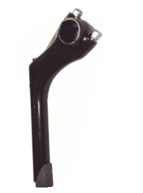 Bicycle Handlebar Stem Heavy Duty, 22.2x70mm Black