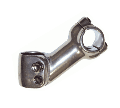 Bicycle Stem Threadless 28.6x65mm Alloy Silver