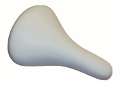 Bicycle Saddle Juvenile Vinyl Foam White