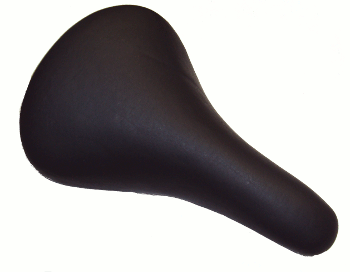 Bicycle Saddle Juvenile Vinyl Foam Black