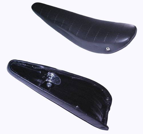 Bicycle Saddle Polo Style Vinyl Black