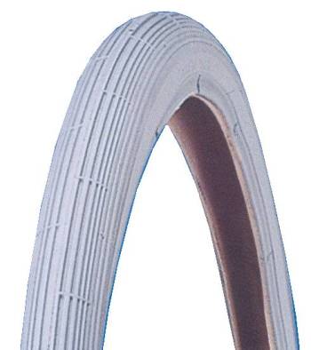 BICYCLE/WHEELCHAIR TIRE 24 X 1-3/8 C82 ALL GREY