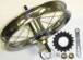 BICYCLE WHEEL 12 X 1.75 REAR W/ COASTER BRK STEEL CP