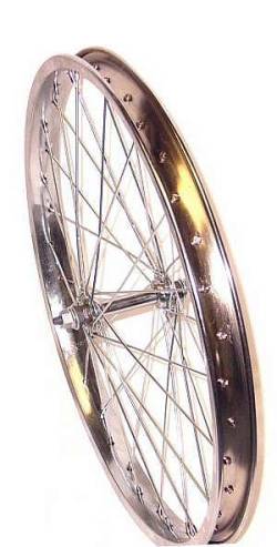 BICYCLE WHEEL 20 X 1.75 FRONT STEEL CP