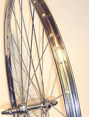 BICYCLE WHEEL 26 X 1-3/8 REAR FWL STEEL CP