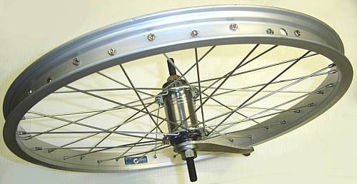 Wheel Master Rear Bicycle Wheel 20 x 1.75 36H Bolt On Alloy Black KT Coaster