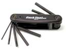 PARK Fold-up Hex Wrench Set Metric/Fractional AWS-12